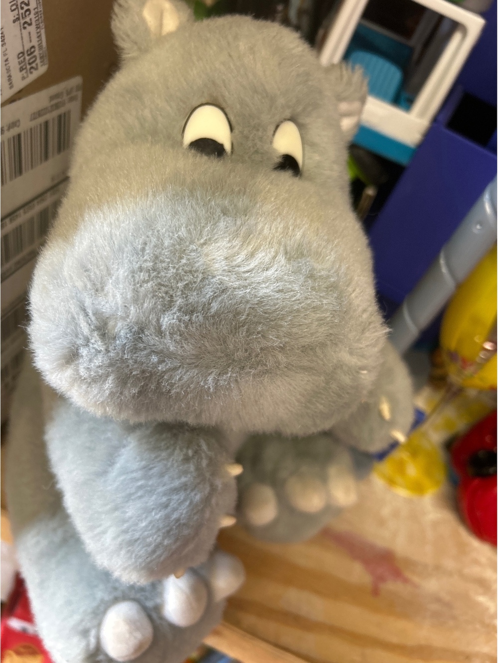 Hippo plushie